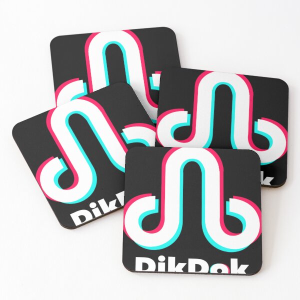 Item preview, Dikdok Social Media App Logo Parody designed and sold by Yumi-Print.