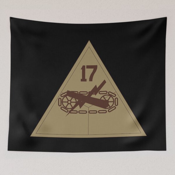 Item preview, Army - SSI - 17th Armored Division - Subdued Desert X 300 designed and sold by Military Insignia Products.