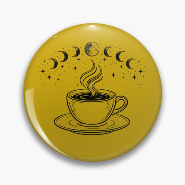 Item preview, Copy of Coffee and Astrology Retro Moon Phase Caffeine designed and sold by Supergrafix07.