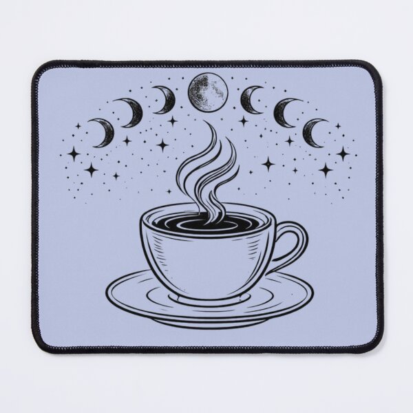 Item preview, Copy of Coffee and Astrology Retro Moon Phase Caffeine designed and sold by Supergrafix07.