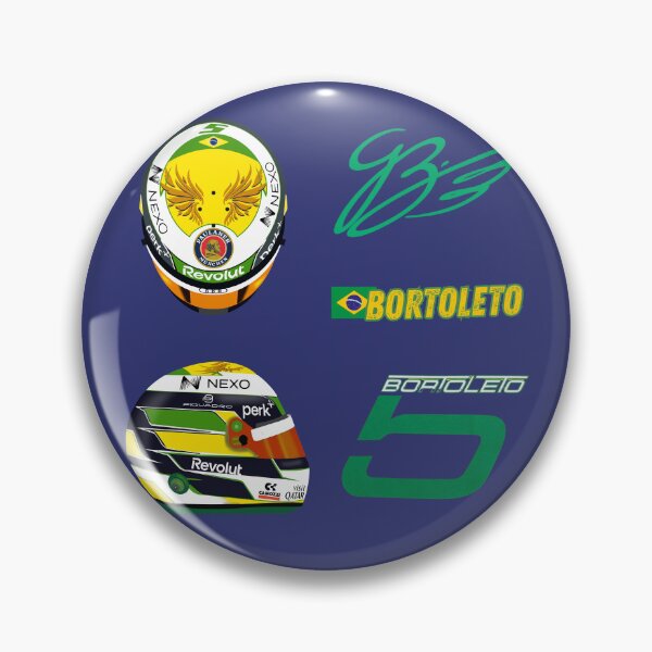 Item preview, Bortoleto 2026 Helmet Sticker Pack designed and sold by Pink Polar F1.