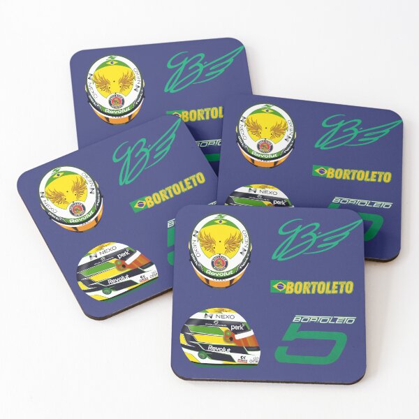 Item preview, Bortoleto 2026 Helmet Sticker Pack designed and sold by Pink Polar F1.
