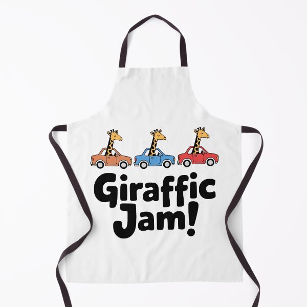 Item preview, Giraffic Jam! Cute Giraffe Pun designed and sold by PMCreative.