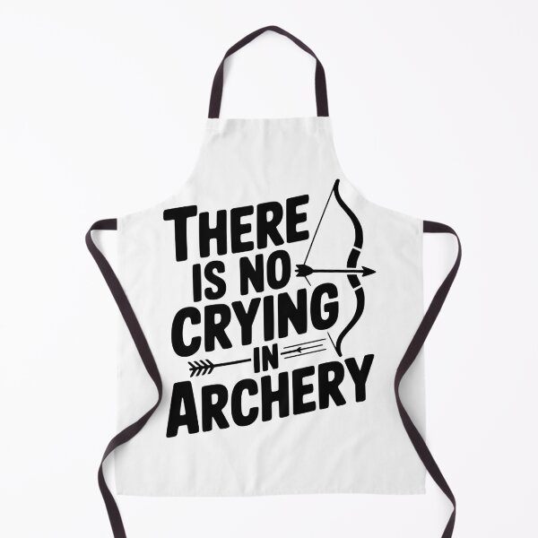 Item preview, There is No Crying in Archery designed and sold by Frank Ring.
