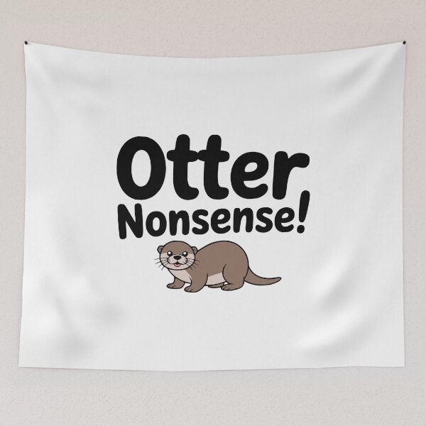 Artikelvorschau, Otter-Unsinn! Niedliches Otter-Wortspiel entworfen und verkauft von PMCreative.