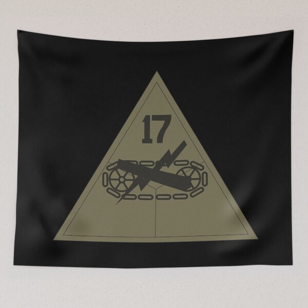 Item preview, Army - SSI - 17th Armored Division - Subdued X 300  designed and sold by Military Insignia Products.
