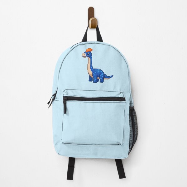Item preview, Pixel Art Cute Dark Blue Dinosaur designed and sold by Potato Quality Prints.