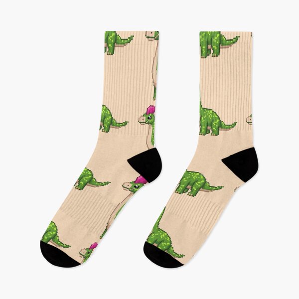 Item preview, Pixel Art Cute Green Dinosaur designed and sold by Potato Quality Prints.