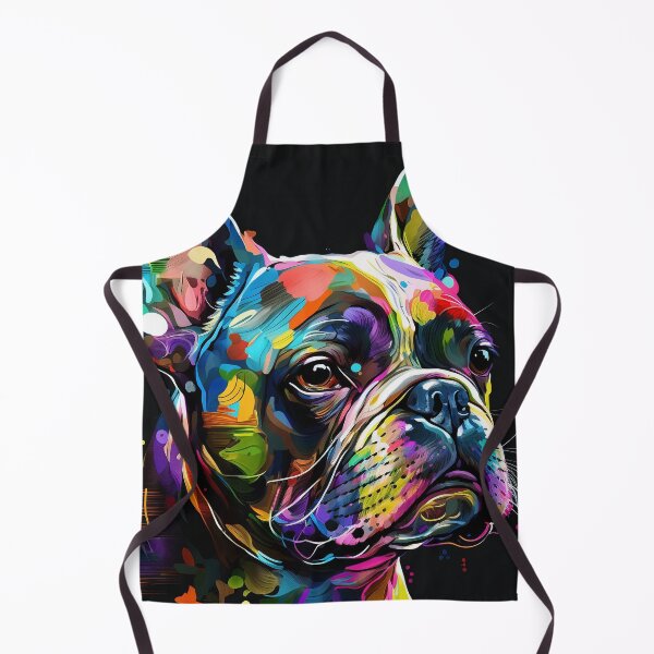 Item preview, Neon French Buldog designed and sold by AetherVibes.