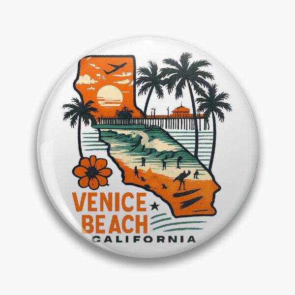 Item preview, Retro Venice Beach Sunset designed and sold by ryanapples2.