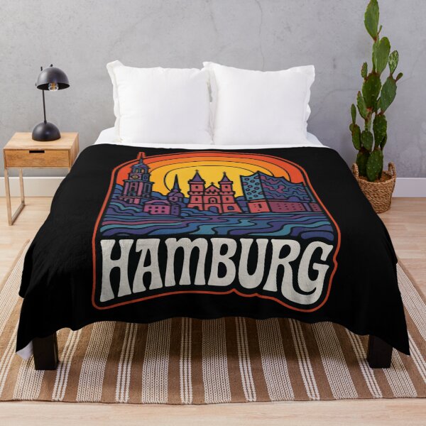 Item preview, Hamburg Germany Trippy Art Travel designed and sold by TomFrontierArt.