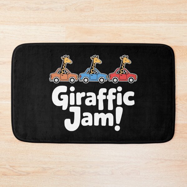 Item preview, Giraffic Jam! Cute Giraffe Puns designed and sold by PMCreative.