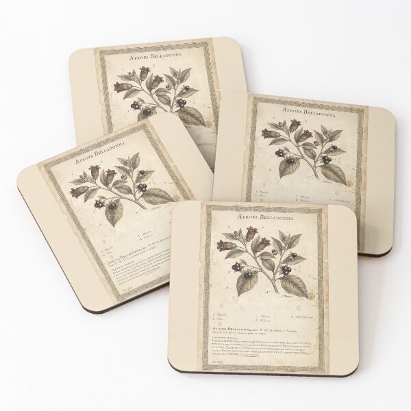 Item preview, Vintage Atropa Belladonna Botanical Print designed and sold by Jeeklsdotcom.