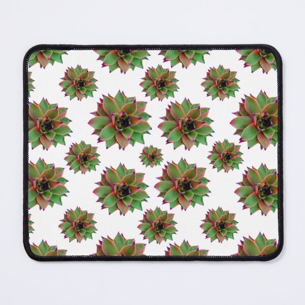 Item preview, Pink Purple Green succulent pattern, cactus, cacti   designed and sold by hollycooper.