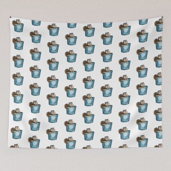 Item preview, MaouLouv-I have a squirrel in my pocket designed and sold by MaouLouv.