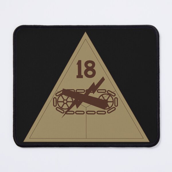 Item preview, Army - SSI - 18th Armored Division - Subdued Desert X 300 designed and sold by Military Insignia Products.