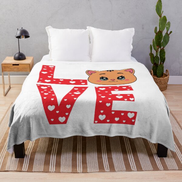 Item preview, Cute kitten Love Valentine - Cat Love designed and sold by MarshallStickerX.