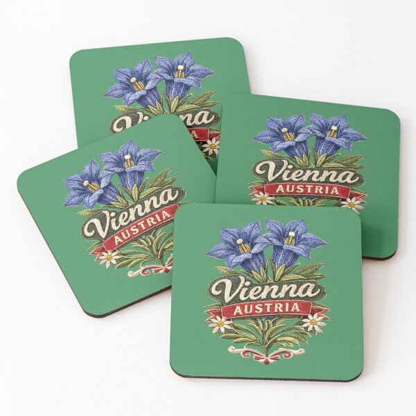 Item preview, Vienna’s Charm – Enzian Austria Embroidered Style Design designed and sold by mycreastyle.