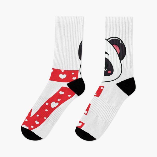 Item preview, Cute Panda Love Valentine  designed and sold by MarshallStickerX.