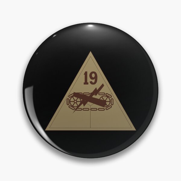 Item preview, Army - SSI - 19th Armored Division - Subdued Desert X 300 designed and sold by Military Insignia Products.