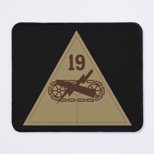 Item preview, Army - SSI - 19th Armored Division - Subdued Desert X 300 designed and sold by Military Insignia Products.