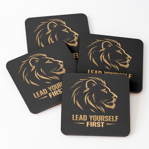 Item preview, Lead Yourself First | Alpha Lion Leadership T-Shirt designed and sold by Crown & Claw.