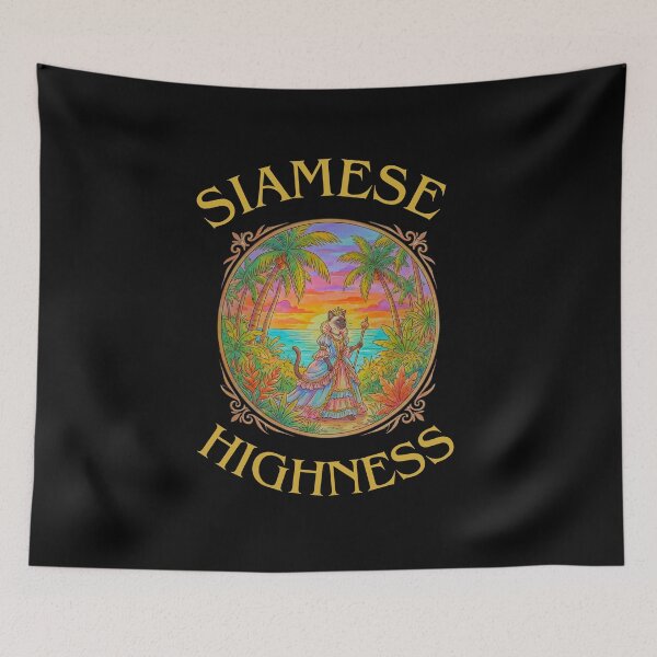 Item preview, SIAMESE HIGHNESS designed and sold by Fateh-Kro ⭐⭐⭐⭐⭐.