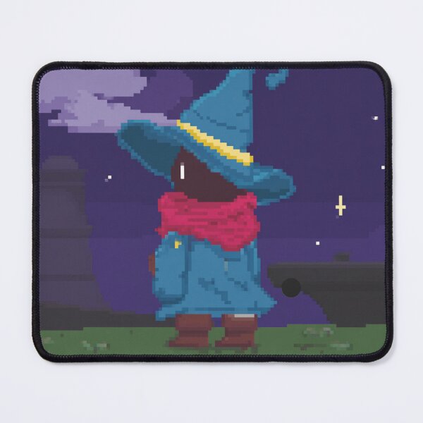 Item preview, Vivi Pixel Art – Final Fantasy Black Mage Retro Print designed and sold by Pixel8Prints.