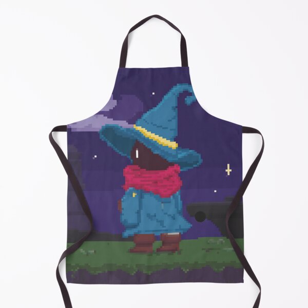Item preview, Vivi Pixel Art – Final Fantasy Black Mage Retro Print designed and sold by Pixel8Prints.