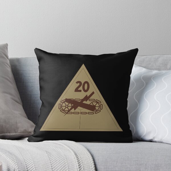 Item preview, Army - SSI - 20th Armored Division - Subdued Desert X 300 designed and sold by Military Insignia Products.