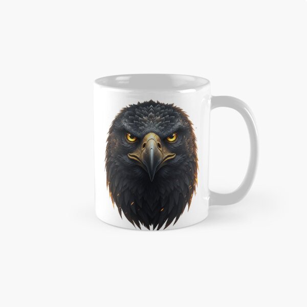 Item preview, Fierce Bald Eagle – Dark Fantasy Wildlife Art designed and sold by NeoTeeFusion.
