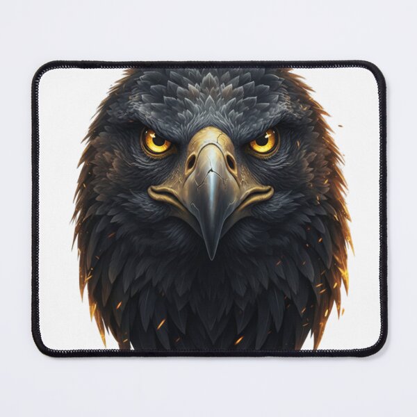 Item preview, Fierce Bald Eagle – Dark Fantasy Wildlife Art designed and sold by NeoTeeFusion.