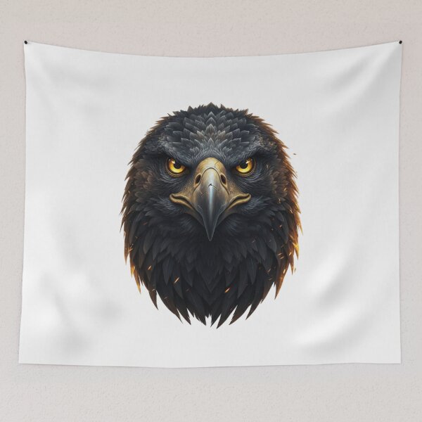 Item preview, Fierce Bald Eagle – Dark Fantasy Wildlife Art designed and sold by NeoTeeFusion.