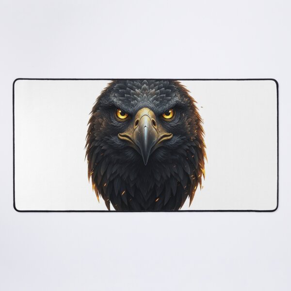Item preview, Fierce Bald Eagle – Dark Fantasy Wildlife Art designed and sold by NeoTeeFusion.