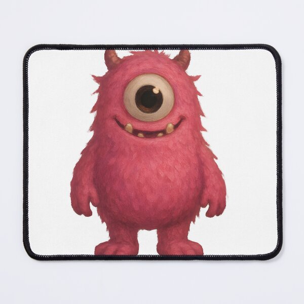 Item preview, Little pink monster designed and sold by Eat art design.