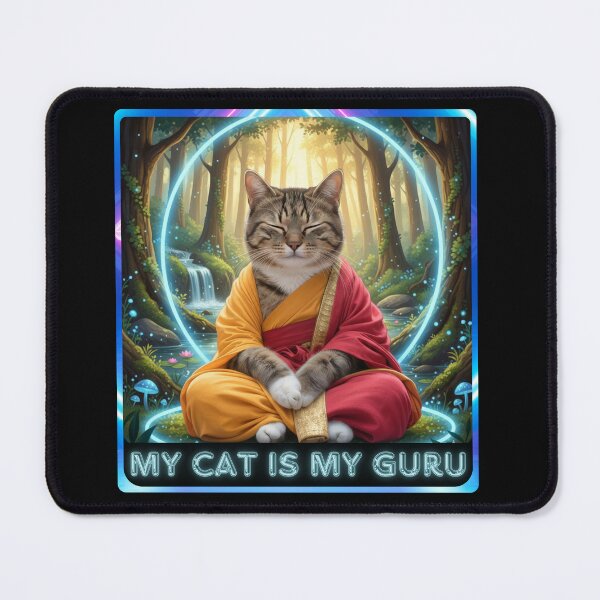 Item preview, My cat is my guru designed and sold by CristiCreations.
