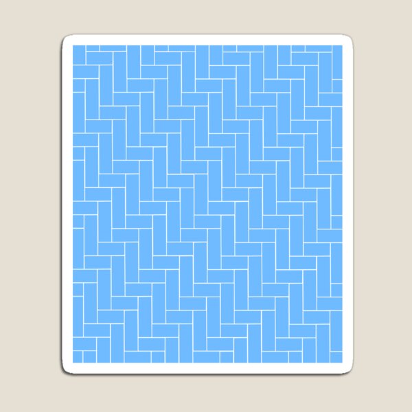 Item preview, Geometric Pattern in Blue designed and sold by OneThreeSix.