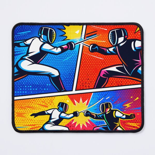 Item preview, Pop Art Clash – Fencing Panels designed and sold by ChillCharmStudio.