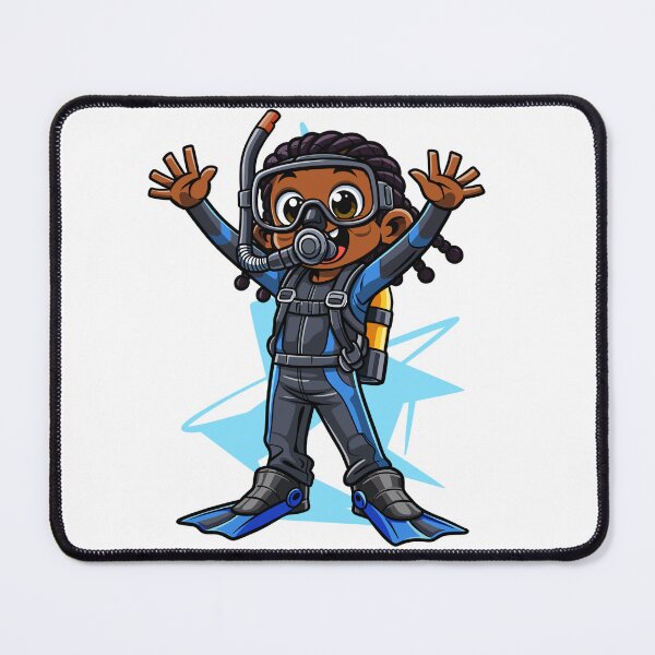 Item preview, Introducing Dexter the Diver designed and sold by leighjmartin.