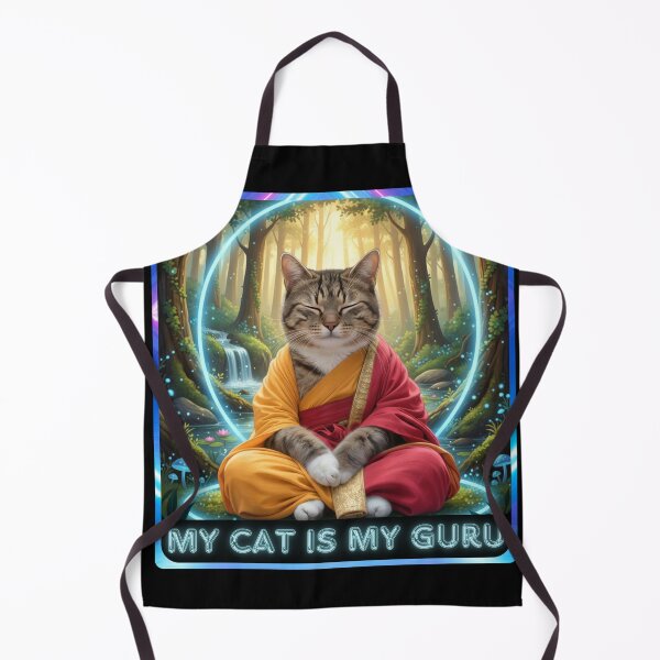 Item preview, My cat is my guru designed and sold by CristiCreations.
