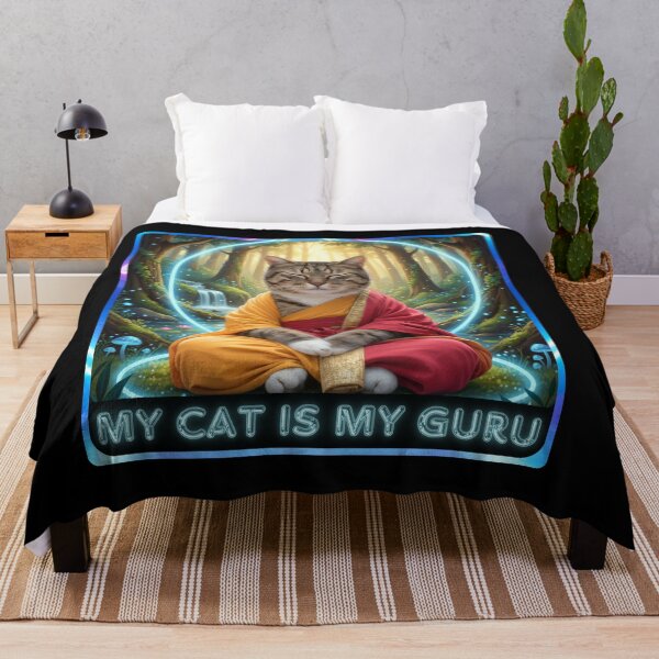 Item preview, My cat is my guru designed and sold by CristiCreations.