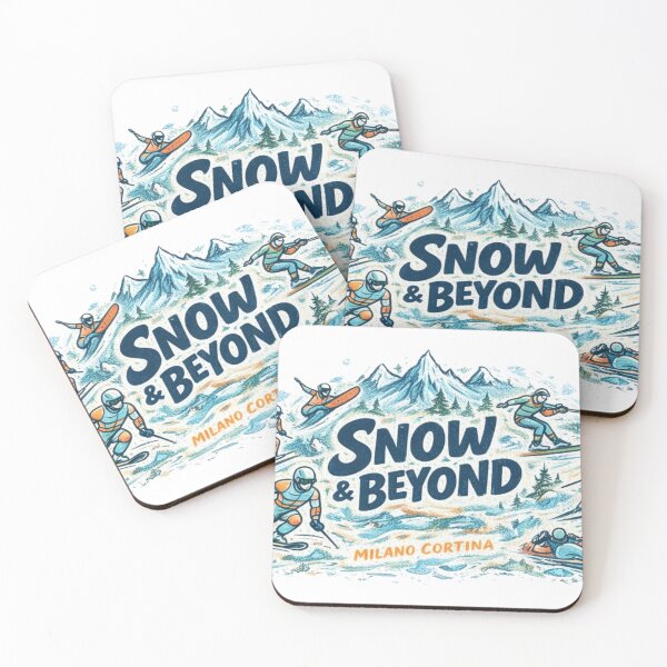 Item preview, Snow & Beyond – Alpine Winter Sports Illustration designed and sold by doorzz.