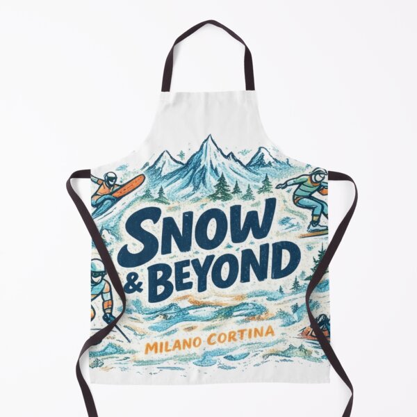 Item preview, Snow & Beyond – Alpine Winter Sports Illustration designed and sold by doorzz.