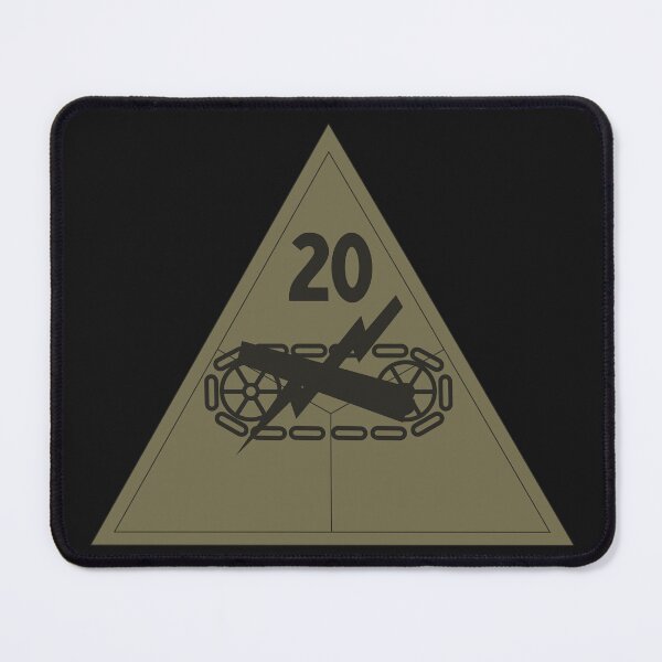 Artikelvorschau, Armee – SSI – 20. Panzerdivision – Unterworfen X 300 entworfen und verkauft von Military Insignia Products.