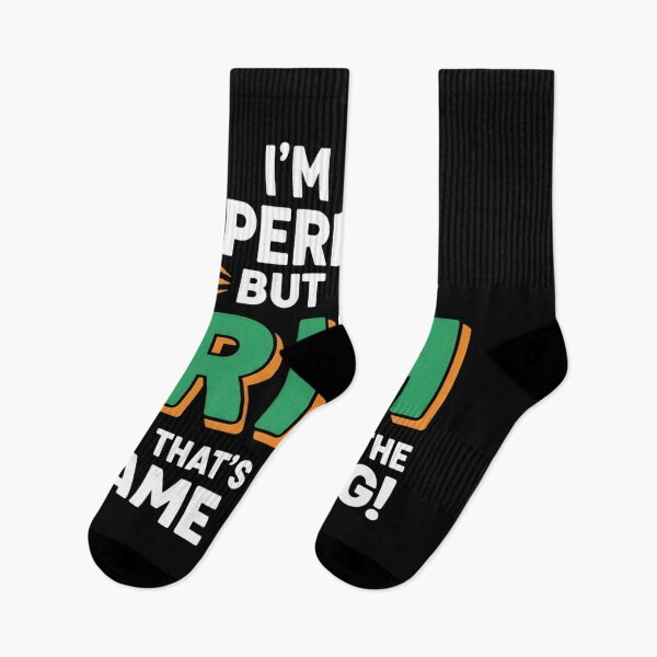 Item preview, I'm Not Perfect But I am Irish - Funny Quote designed and sold by OlakunleOloroz.