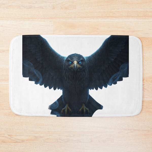Item preview, Shadow Eagle With Glowing Eyes – Dark Fantasy Art designed and sold by NeoTeeFusion.