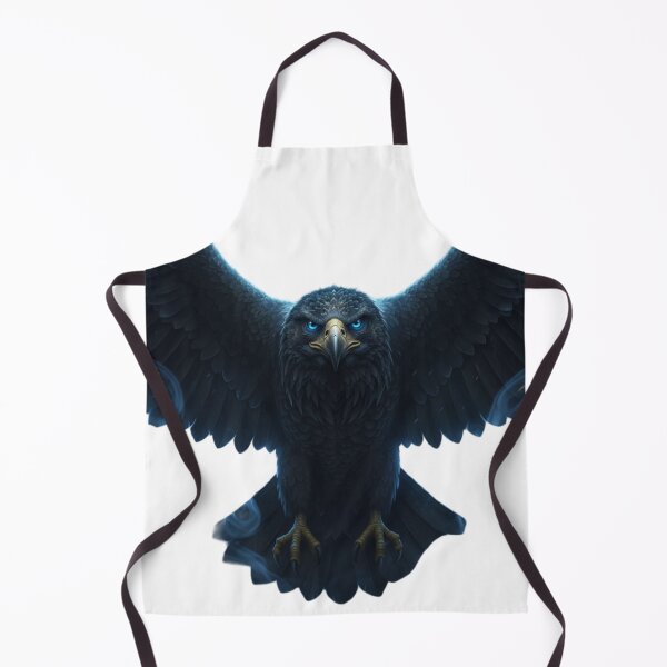 Item preview, Shadow Eagle With Glowing Eyes – Dark Fantasy Art designed and sold by NeoTeeFusion.