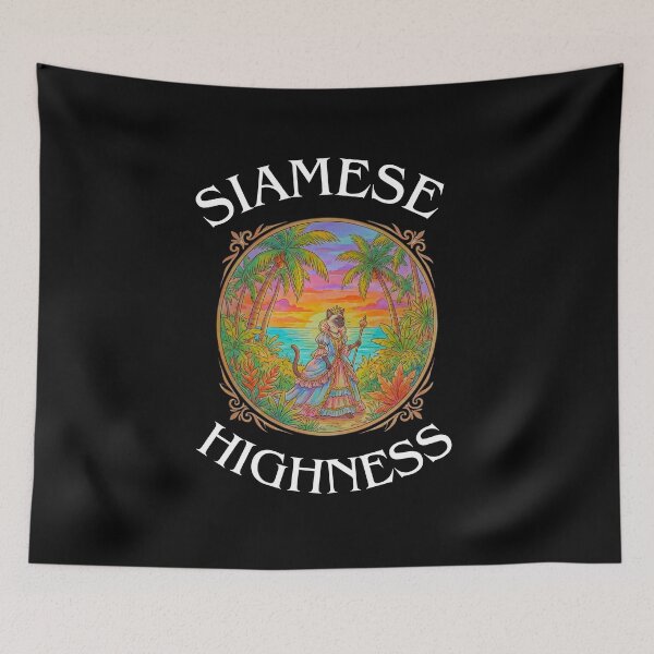 Item preview, SIAMESE HIGHNESS designed and sold by Fateh-Kro ⭐⭐⭐⭐⭐.