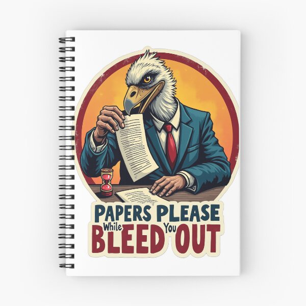 Item preview, Formal Cat Bleed Out - AI Generated Eagle Style designed and sold by SpektroDesign.