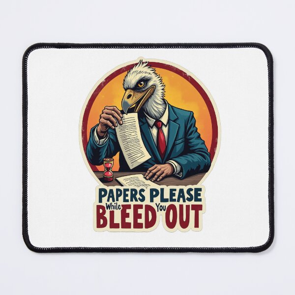Item preview, Formal Cat Bleed Out - AI Generated Eagle Style designed and sold by SpektroDesign.